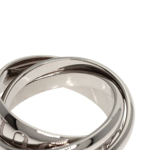 CARTIER 18k Silver Trinity Ring #52 - Picture 7 of 9
